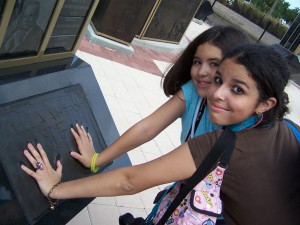 nasa Neil Armstrong handprints