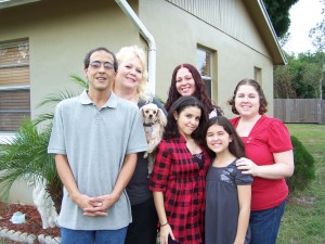 family Family at Christmas